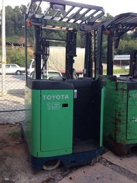 Toyota 7FBR15 (Electri Reachtruck)