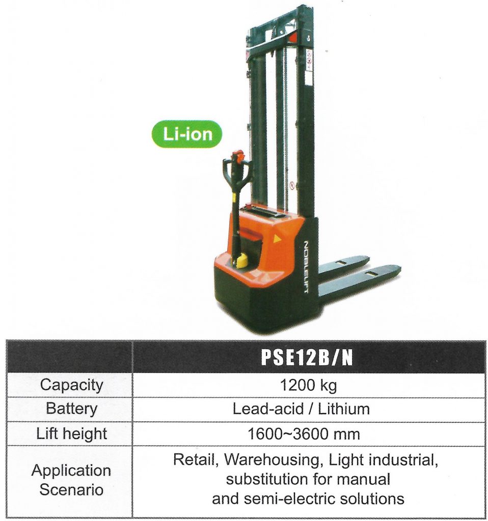 Noblelift Electric Stacker PSE12B N