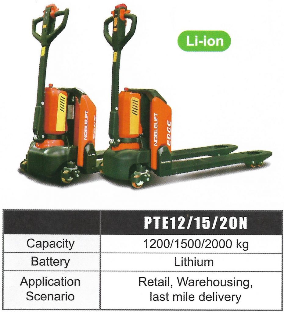 Noblelift Pallet Trucks PTE12 15 20N